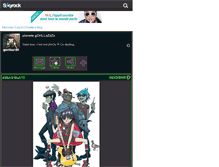 Tablet Screenshot of gorillaz191.skyrock.com