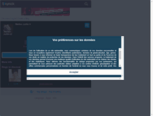 Tablet Screenshot of mellex-juliie-x3.skyrock.com