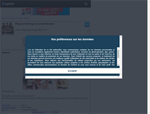 Tablet Screenshot of morning-musume-9membre.skyrock.com