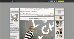 Desktop Screenshot of nicoleescovedo.skyrock.com