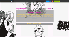Desktop Screenshot of lucy-de-fairy-tail.skyrock.com