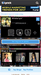Mobile Screenshot of ahdelyn.skyrock.com