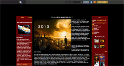 Desktop Screenshot of la-fin-d-monde-2012.skyrock.com