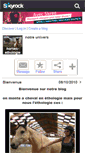 Mobile Screenshot of horses-ethologie.skyrock.com