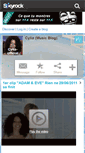 Mobile Screenshot of cylia-official.skyrock.com