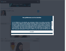 Tablet Screenshot of lucy-987.skyrock.com