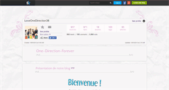 Desktop Screenshot of loveonedirection38.skyrock.com