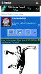 Mobile Screenshot of csh-handball.skyrock.com