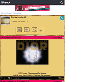 Tablet Screenshot of ilovedior95.skyrock.com