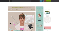 Desktop Screenshot of jbieber-look.skyrock.com