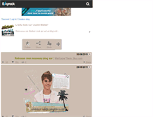 Tablet Screenshot of jbieber-look.skyrock.com