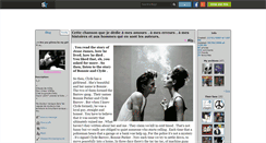 Desktop Screenshot of p0m-x-dam0ur.skyrock.com