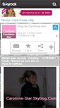 Mobile Screenshot of caroliiine-star.skyrock.com