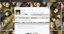 Desktop Screenshot of hinata-gaara-fic.skyrock.com