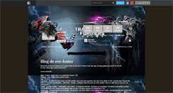 Desktop Screenshot of eve-foster.skyrock.com