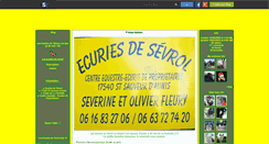 Desktop Screenshot of les-ecuries-de-sevrol.skyrock.com