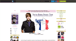 Desktop Screenshot of justinbieberfrenchtour.skyrock.com