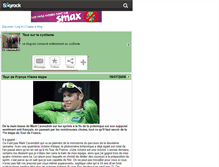 Tablet Screenshot of cyclisme13.skyrock.com