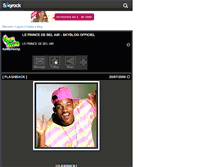 Tablet Screenshot of funkyfreshprince.skyrock.com