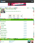 Tablet Screenshot of indian-musik.skyrock.com