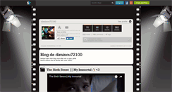 Desktop Screenshot of diminou72100.skyrock.com