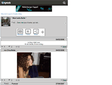 Tablet Screenshot of milena.skyrock.com