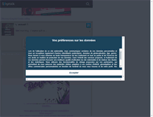 Tablet Screenshot of miss-cherie-adore.skyrock.com