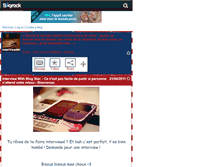 Tablet Screenshot of interviewwithblogstar.skyrock.com