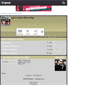Tablet Screenshot of greysmusic.skyrock.com