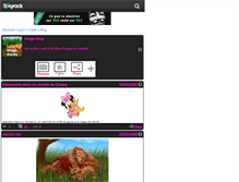 Tablet Screenshot of image-disney.skyrock.com