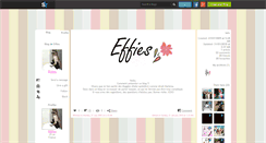 Desktop Screenshot of effies.skyrock.com