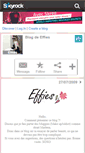 Mobile Screenshot of effies.skyrock.com