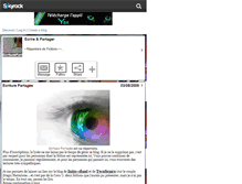 Tablet Screenshot of ecriturepartagee.skyrock.com