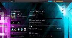 Desktop Screenshot of alexandremazel.skyrock.com