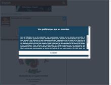 Tablet Screenshot of mouloudia-jemappes.skyrock.com