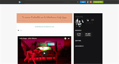 Desktop Screenshot of gagalady.skyrock.com