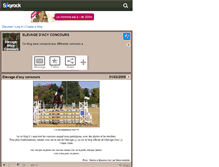 Tablet Screenshot of elevage-dacy-concours.skyrock.com