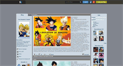 Desktop Screenshot of foreversangokuvegeta.skyrock.com