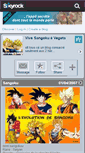 Mobile Screenshot of foreversangokuvegeta.skyrock.com