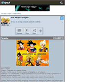 Tablet Screenshot of foreversangokuvegeta.skyrock.com