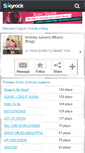 Mobile Screenshot of fandebritney-21.skyrock.com