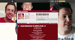 Desktop Screenshot of magalie-simpleplan.skyrock.com