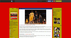 Desktop Screenshot of lebron-nba-james.skyrock.com