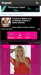 Mobile Screenshot of caroline-maeva.skyrock.com