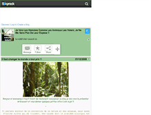 Tablet Screenshot of animal-nature-future.skyrock.com