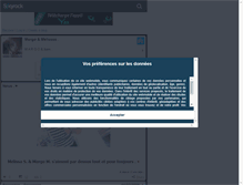 Tablet Screenshot of margoxmelissa.skyrock.com