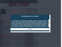 Tablet Screenshot of maxi-jeux.skyrock.com