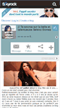 Mobile Screenshot of gomez-selena-officiel.skyrock.com
