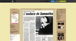 Desktop Screenshot of mariechantalblog.skyrock.com