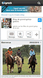 Mobile Screenshot of grand-galop-galerie.skyrock.com